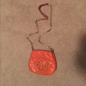 Orange Tory Burch crossbody
