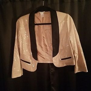 Pink and Black Sequin Jacket