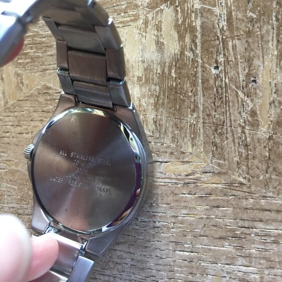 Armitron Men' Stainless Steel Silver Multi-Functi - Picture 3 of 4