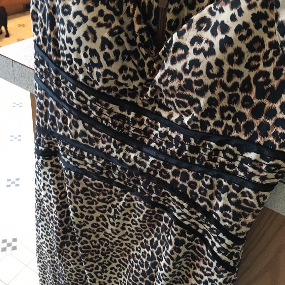 XOXO Leopard Print Dress, juniors size 3/4