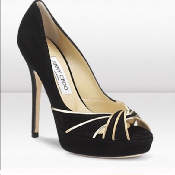 Jimmy Choo Shoes - Jimmy Choo Peep Toe Pumps