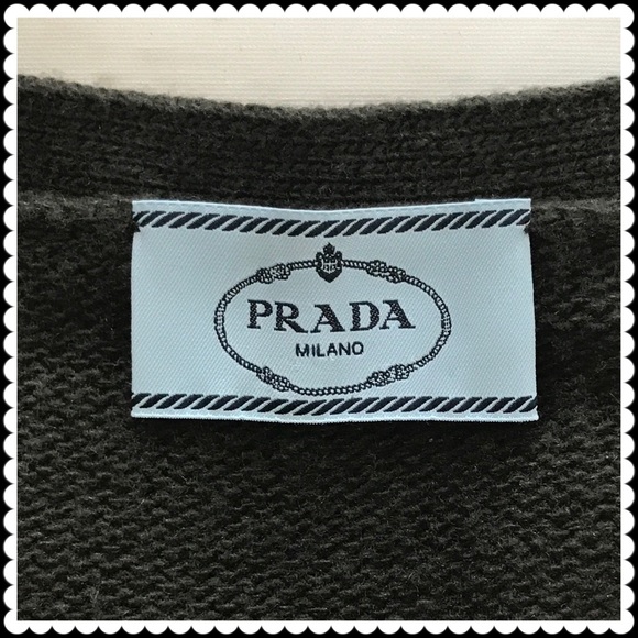Prada grey cardigan - Picture 3 of 5