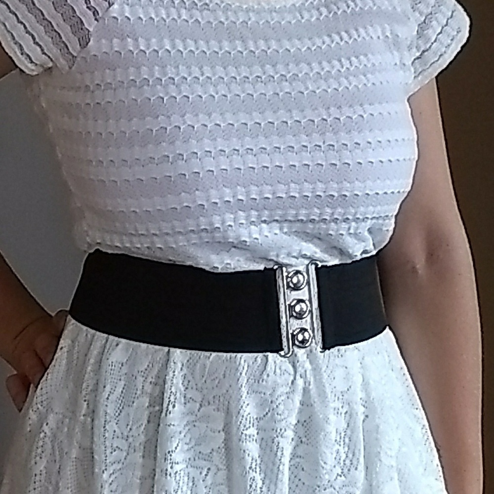 Black Medieval style belt