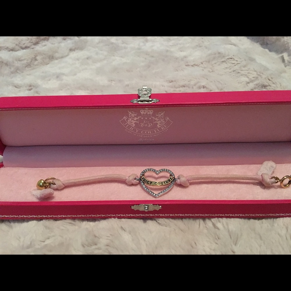 Juicy couture heart bracelet💗