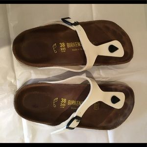 Birkenstock Gizeh White Sandal