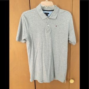 Grey Tommy Hilfiger Polo