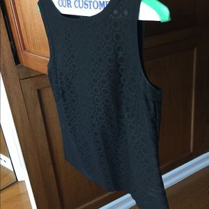 Akris Punto sleeveless black top size 10