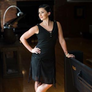 1920s style flapper dress