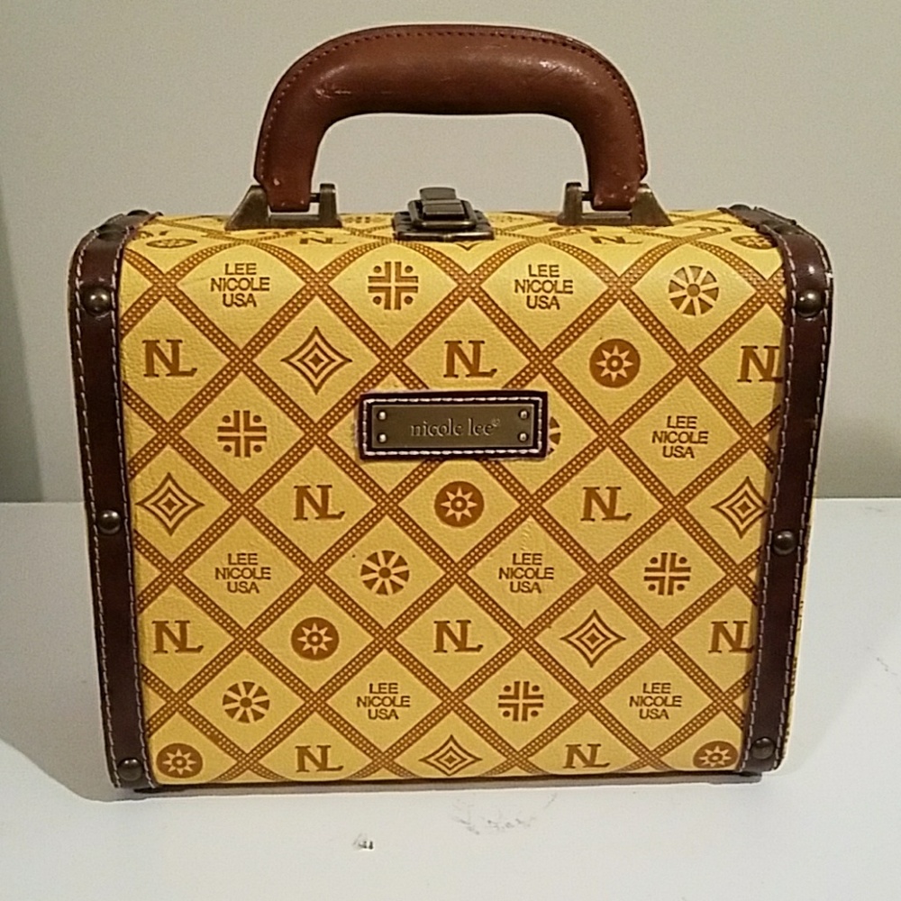Nicole Lee USA Suitcase Purse