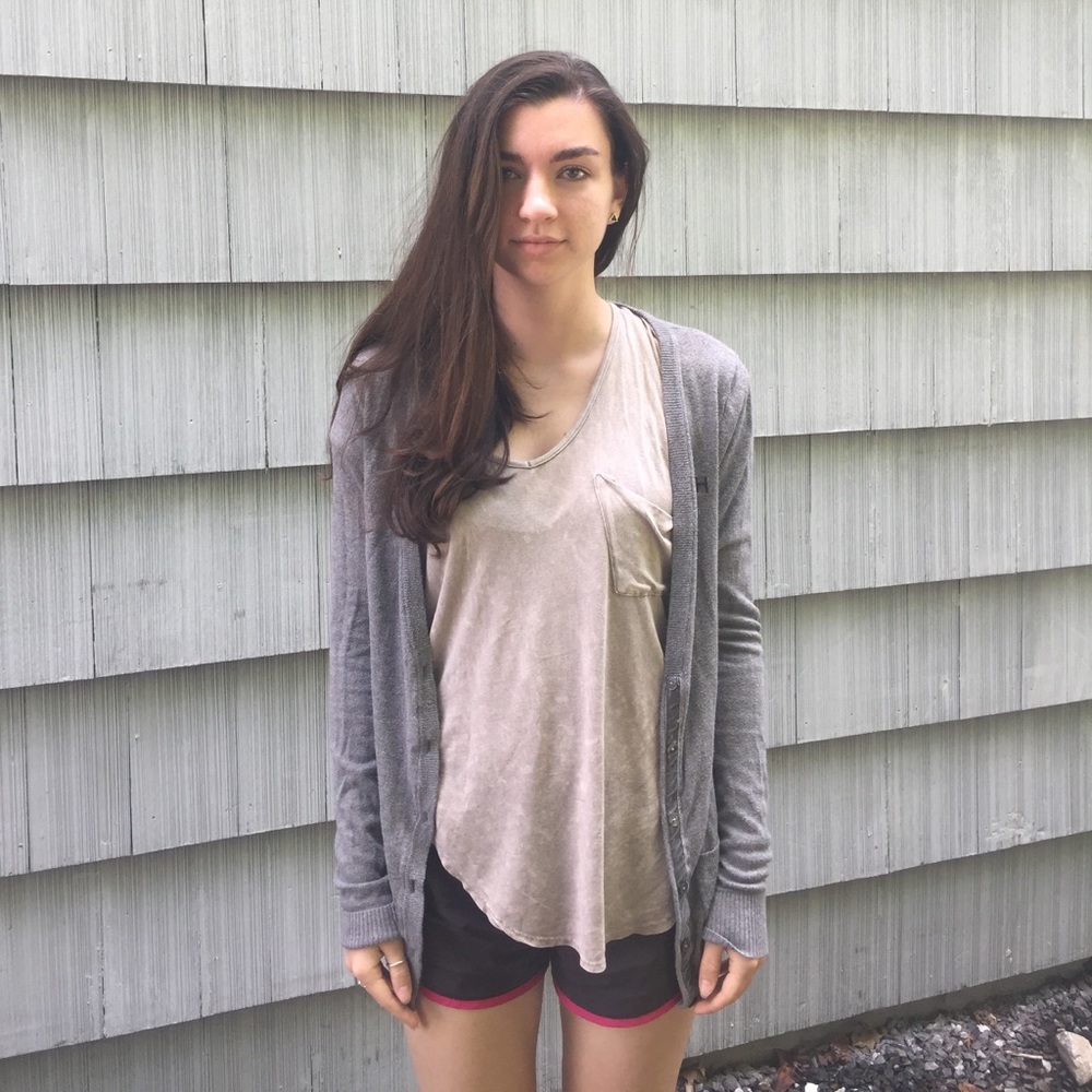 Grey Gilly Hicks Cardigan