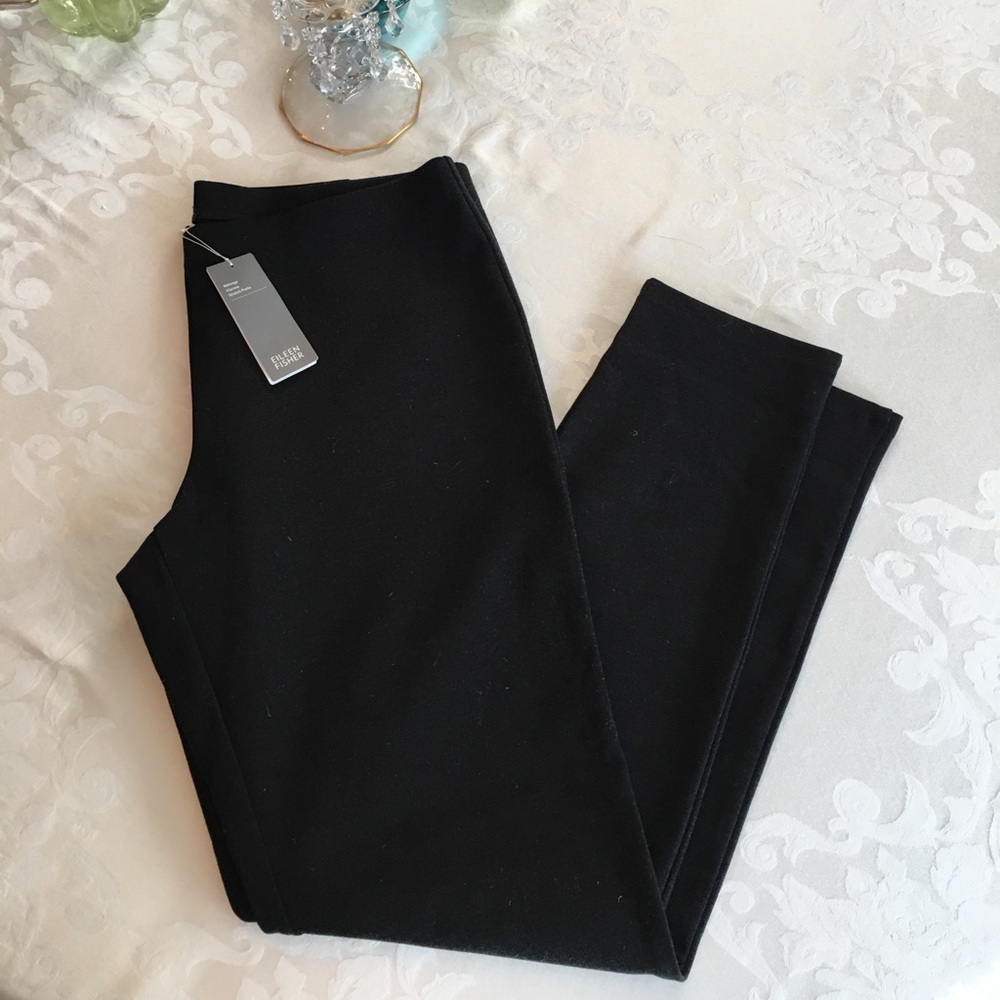 NWT Eileen Fisher Melange Viscose Stretch Ponte