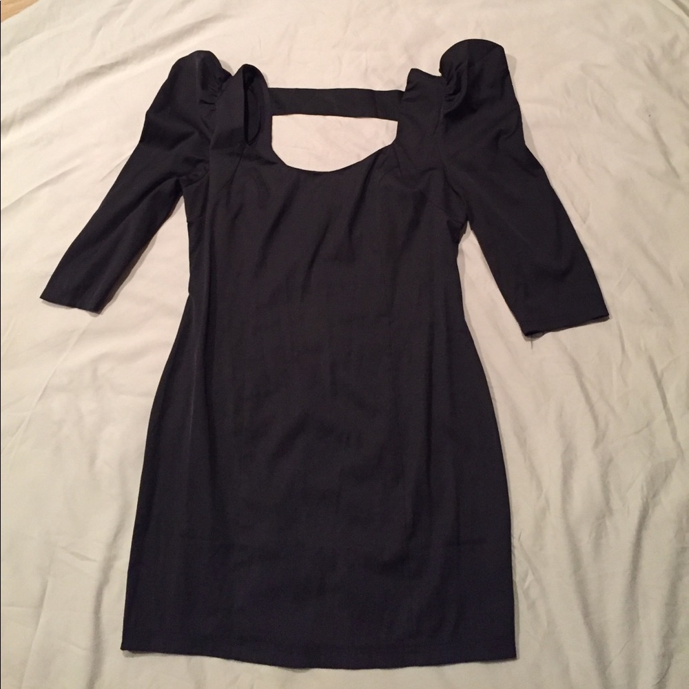 Black party dress