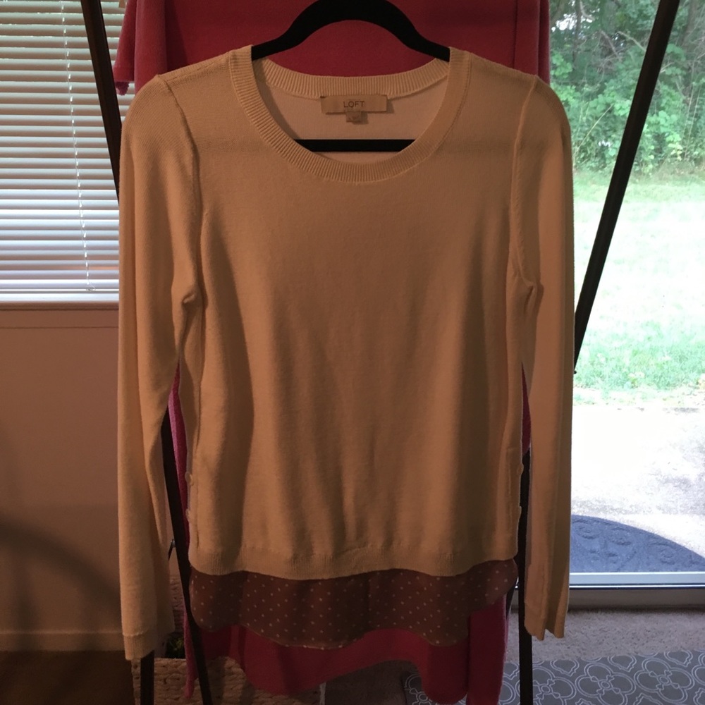 Loft one piece sweater top