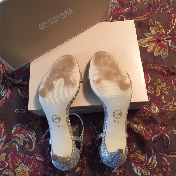 Michael Kors Simone Mid Sandal (Glitter) - Picture 4 of 6