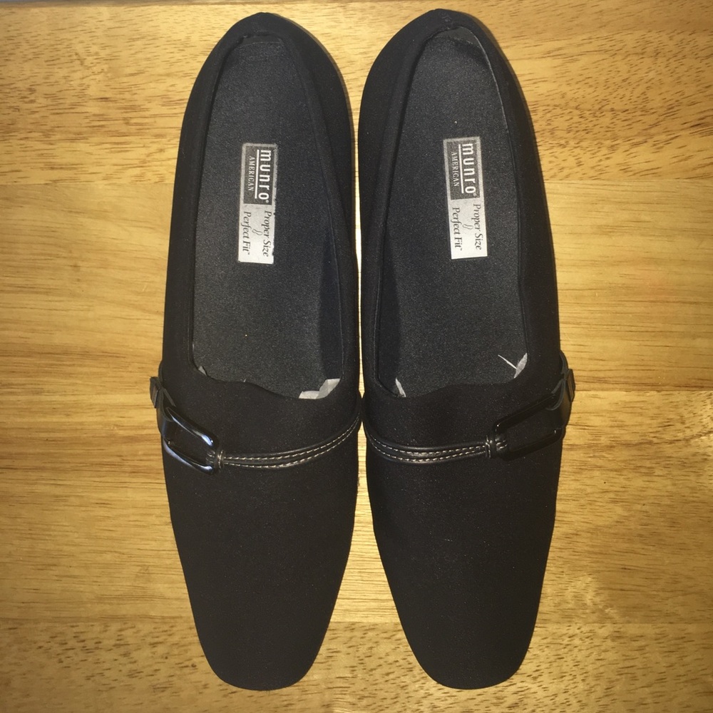 Black 1.5 inch Heels