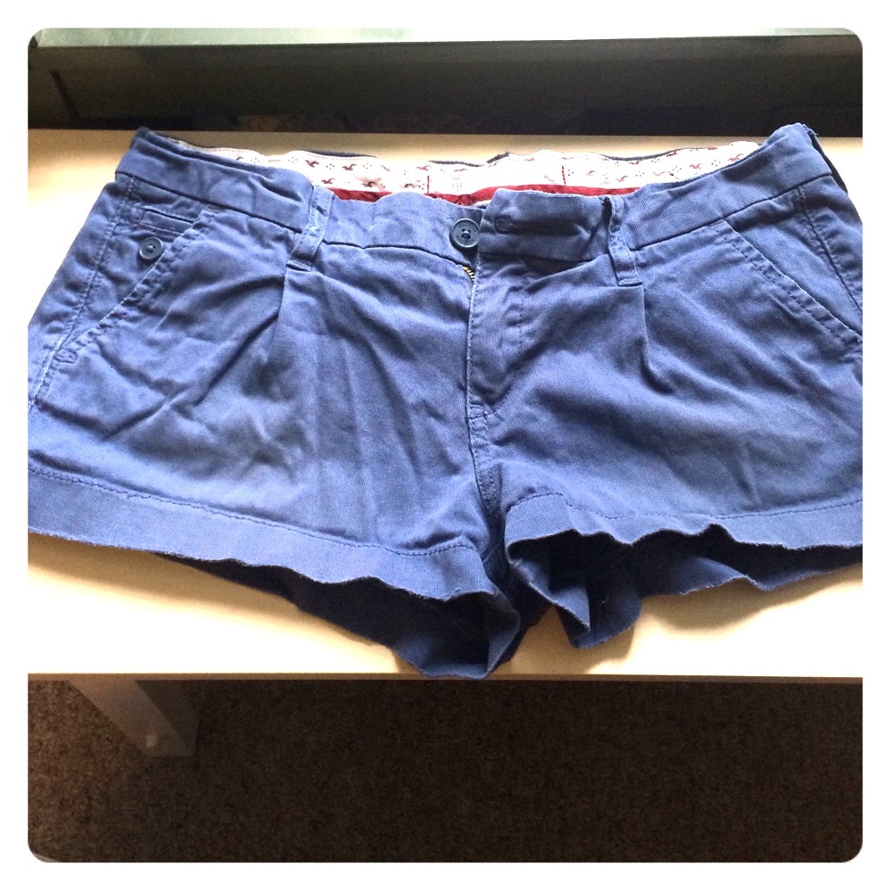 Blue Hollister Shorts