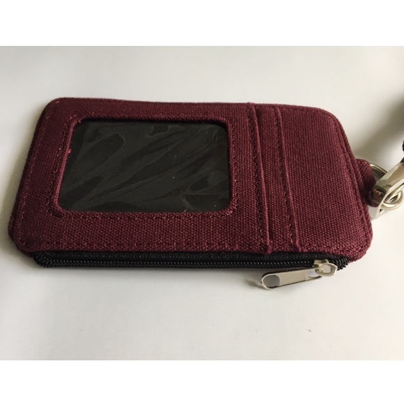 $20🖤Only 2 Left - New Maroon Love Pink ID Lanyard - Picture 5 of 6