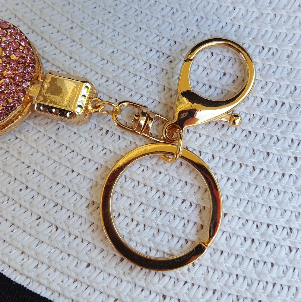 N.5 Perfume Rhinestone Keychain - Picture 3 of 3