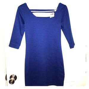Charlotte Russe bodycon dress with cut out back