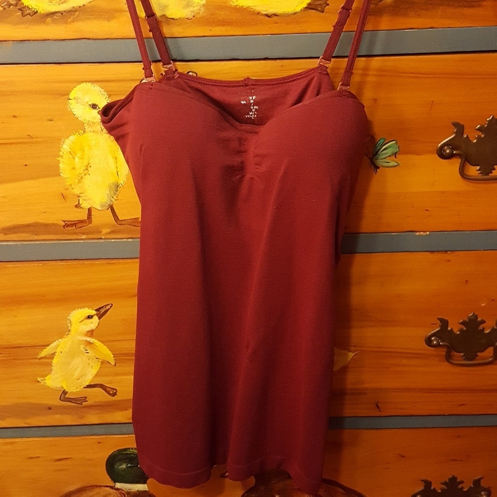 Maroon Cami