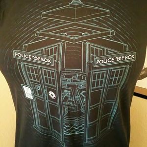 Doctor Who exploded Tardis design tshirt