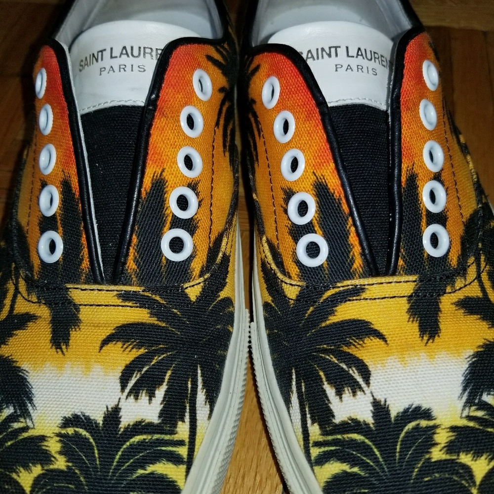 Barely Worn Authentic Saint Laurent Sneaker