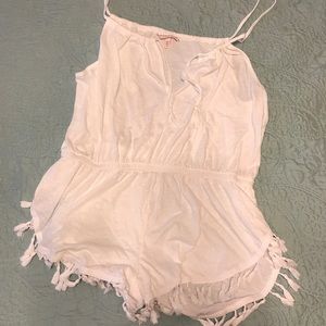 Victoria's Secret white romper