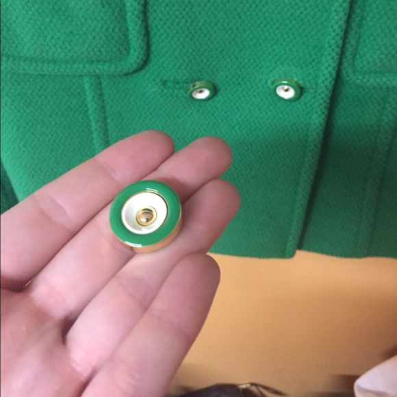 Green Juicy Couture Peacoat - Picture 6 of 6