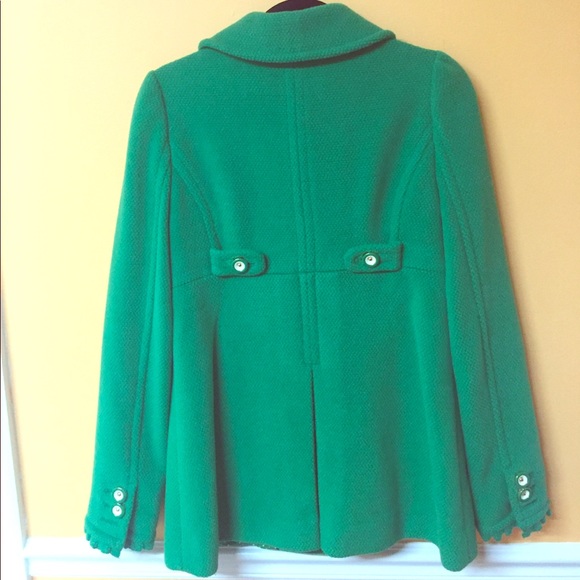 Green Juicy Couture Peacoat - Picture 2 of 6