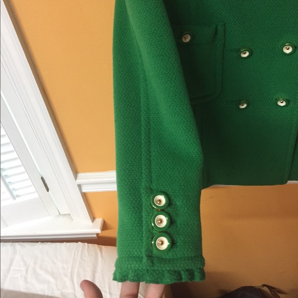 Green Juicy Couture Peacoat - Picture 4 of 6