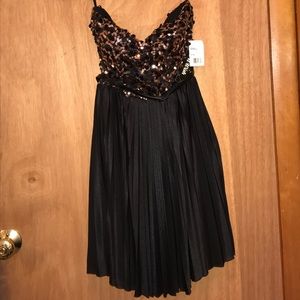 As U Wish sequin dress with belt