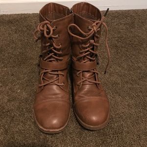 Brown boots