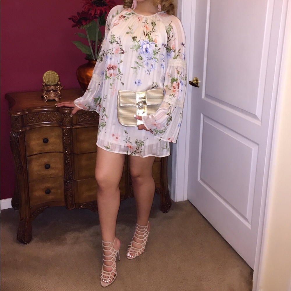 Elegant floral dress