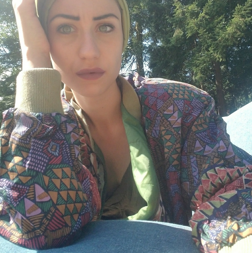 100% Silk Bowler jacket.