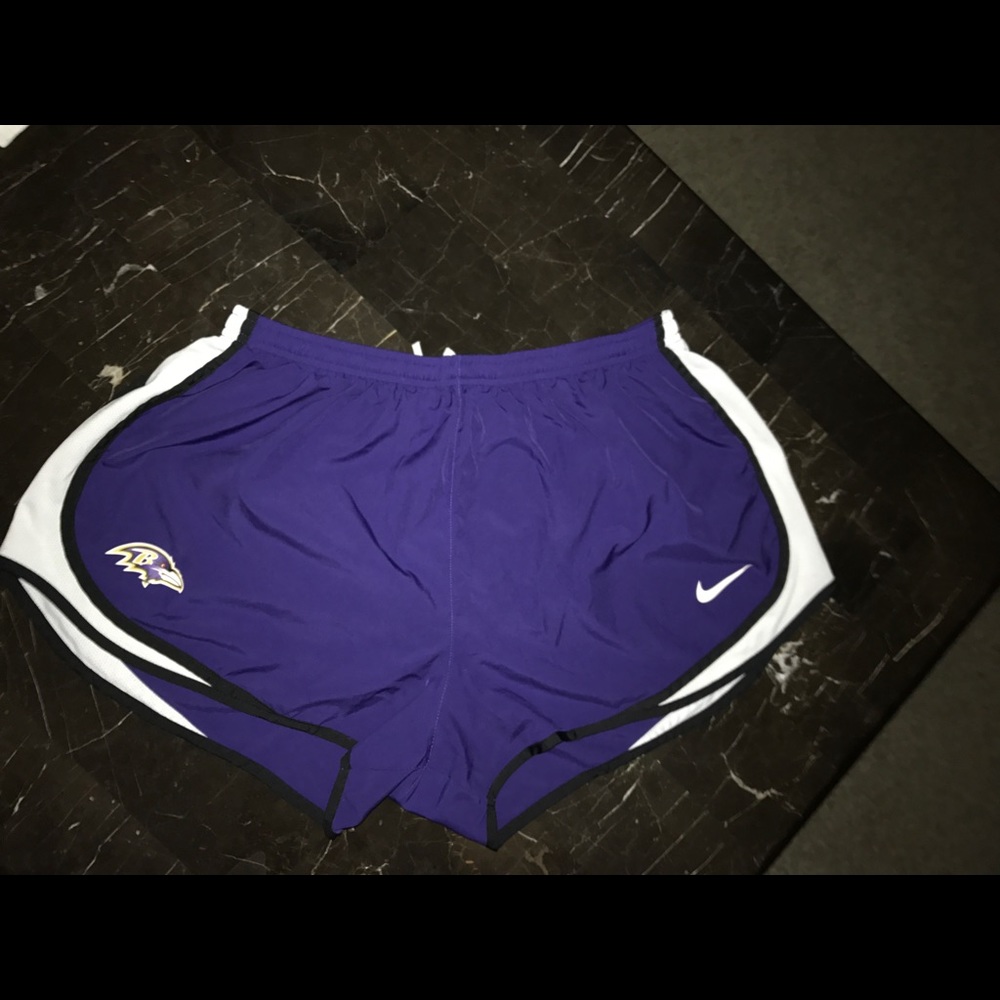 Purple Baltimore Ravens Nike Shorts
