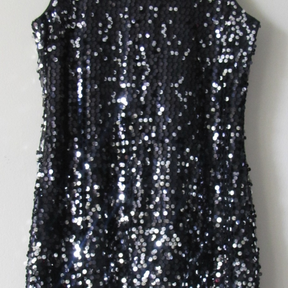 Banana Republic Classic Sparkly Black Dress