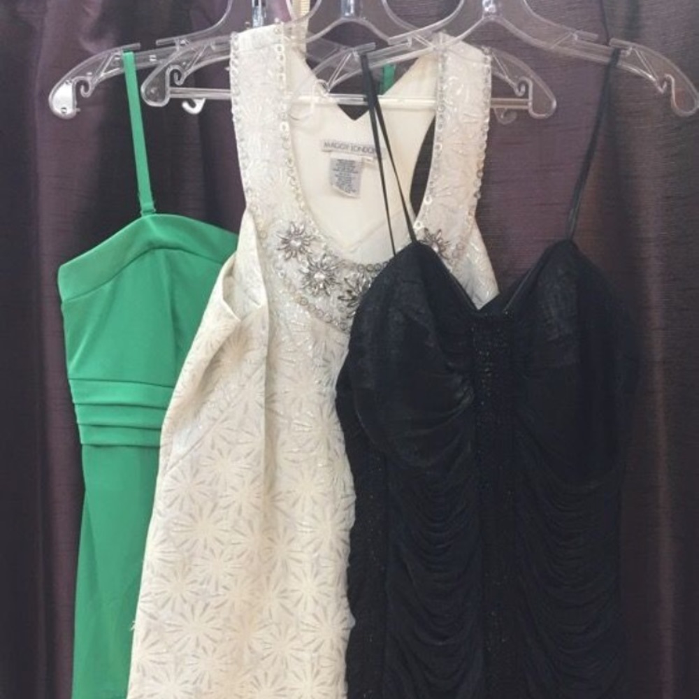 3 short dresses for only $75