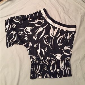 Bebe one shoulder top