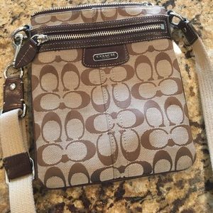Coach Signature crossbody bag