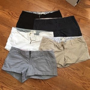 Bundle deal on 5 pairs of shorts!!!