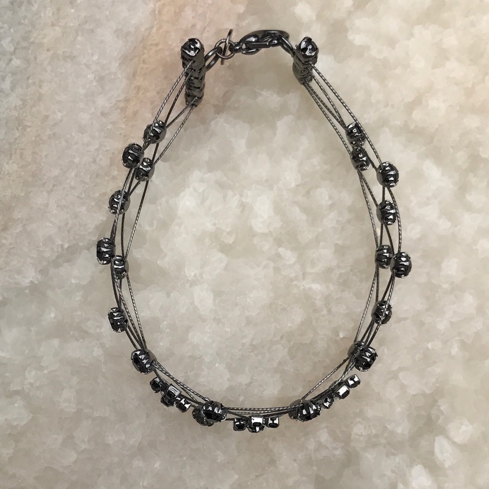 ✨Black beaded Icing bracelet ✨ - Picture 5 of 8