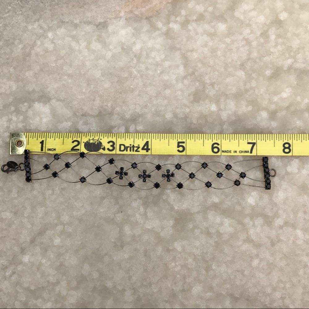 ✨Black beaded Icing bracelet ✨ - Picture 6 of 8