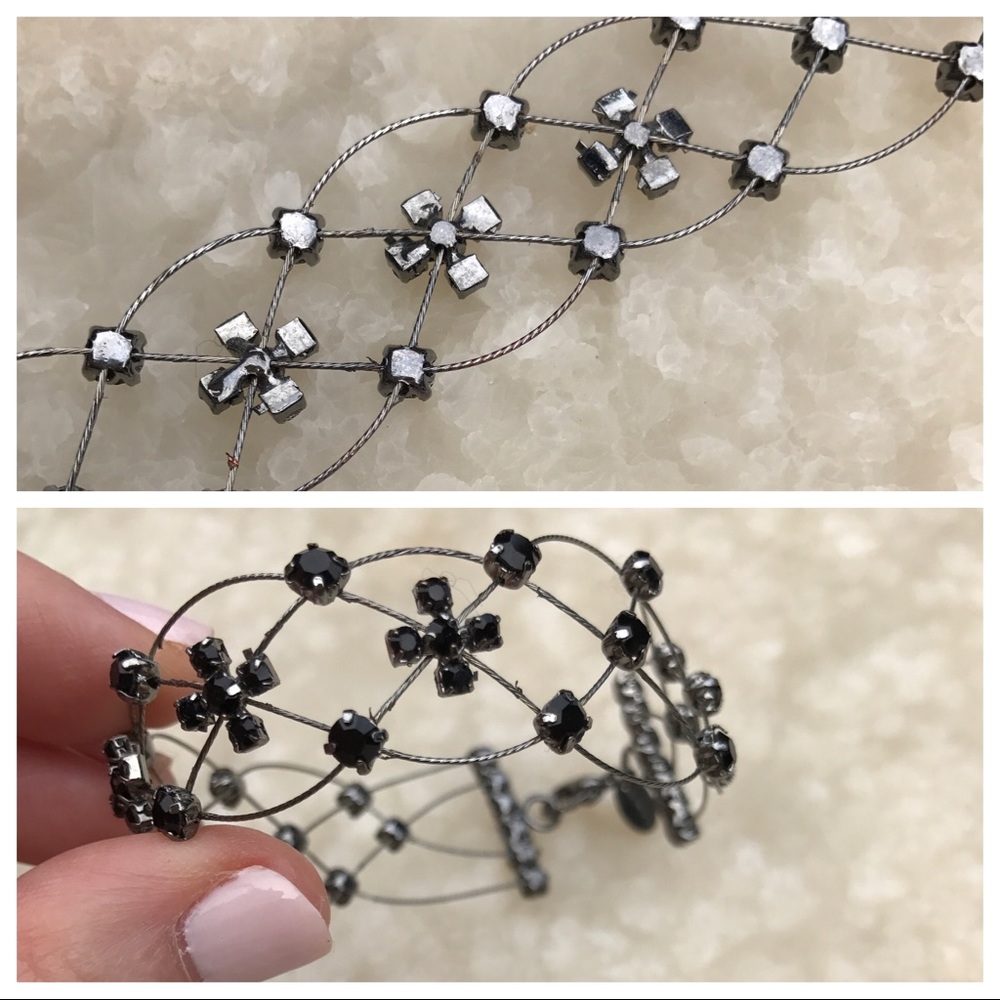 ✨Black beaded Icing bracelet ✨ - Picture 8 of 8
