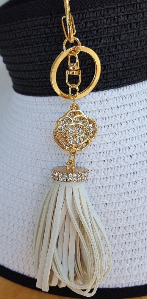 Flower Tassel Keychain