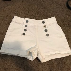 High Waisted Sailor Shorts