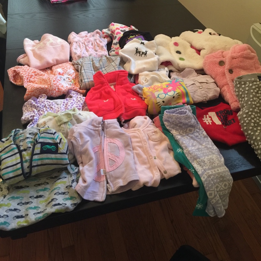 Semi used baby's clothing