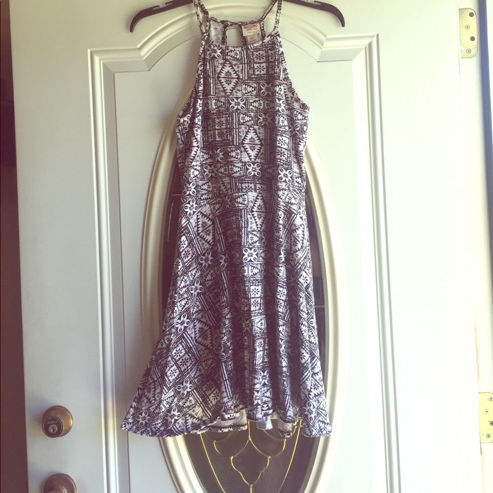 Halter-Top Skater Dress