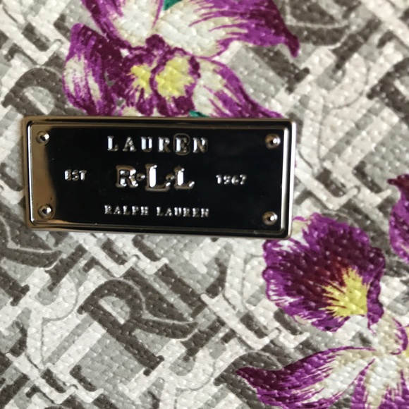 Ralph Lauren Orchid Belknap Dome Satchel New - Picture 2 of 5