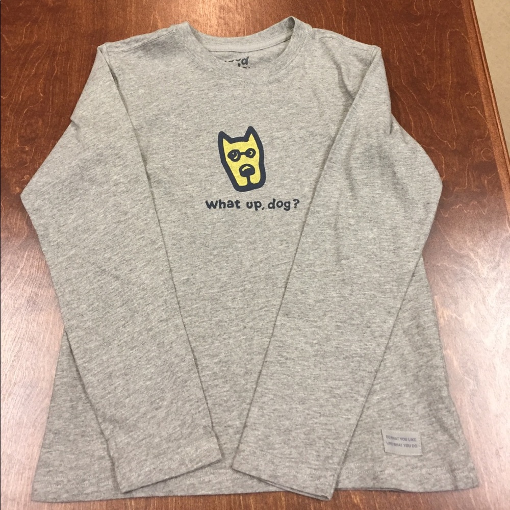 Boys Life is good L/S tshirt