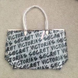 BRAND NEW Victoria's Secret graffiti tote.